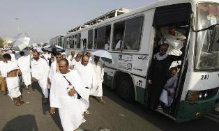 16 ألف حافلة لنقل الحجاج بين المشاعر المقدسة