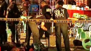 Explosion outside hotel kills 14 at Davao in Philippines