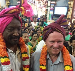 Ministers join in the celebrations with Hindu Community of Seychelles