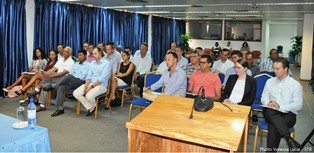 Meeting with General Managers of large Hotels to discuss the coming hotel classification program for Seychelles