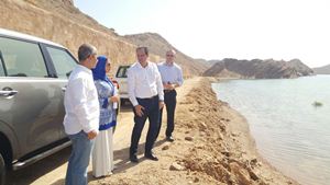 Maitha Al Mahrouqi conducts a field visit to Jabel Sifa and Al Khairan Resort Projects
