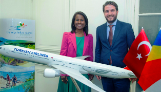 Seychelles Tourism Board and Turkish Airline meet with the French travel trade to present the flights to the Seychelles Islands