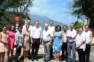 Staying connected with the Seychelles tourism trade- are the words echoed by Tourism Minister St.Ange