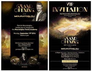 Seychelles Minister at the 2016 Grand Opening Mouratoglou Academy as the islands pursue sports tourism as a new niche market