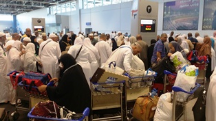 تكثيف رحلات الحجاج من جدة والمدينة المنورة إلي مطاري القاهرة والأسكندرية