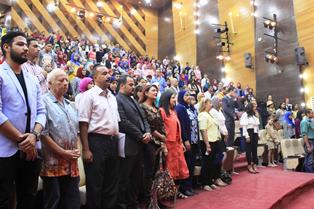 الإحتفال بإفتتاح الدورة الثانية لمهرجان .. بلدنا لفنون الشباب