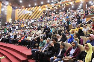 الإحتفال بإفتتاح الدورة الثانية لمهرجان .. بلدنا لفنون الشباب