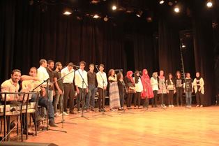 الإحتفال بإفتتاح الدورة الثانية لمهرجان .. بلدنا لفنون الشباب