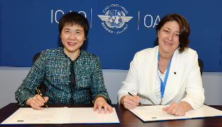 ICAO and the European Union renew environmental partnership for a sustainable international aviation