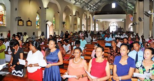 Special mass hosted to give thanks for many blessings in the Seychelles’ tourism industry