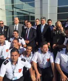 بدء عمل الشركة الوطنية (فالكون) بمطار شرم الشيخ