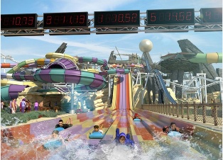 ياس ووتروورلد تتوقع استقبال 4500 زائر يومياً