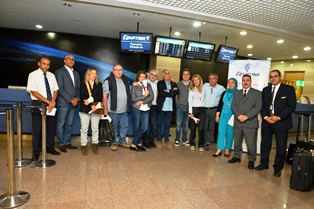 دعما للسياحة مصرللطيران تستضيف ممثلى كبرى وكالات السياحة الفرنسية لزيارة الأقصر وأسوان