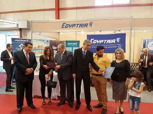 مصرللطيران الناقل الرسمي لمعرض المنتجات المصرية بمدينة أربيل بالعراق