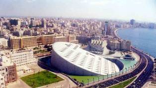 زيارة متحف المخطوطات بمكتبة الإسكندرية لمستشفى 57357