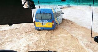 بالصور ..السيول والأمطار الرعدية تضرب الطرق و المحافظات والمدن الساحلية المصرية