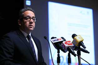 وزير الاثار يفتتح المؤتمر الدولي للآثار البحرية والغارقة بمكتبة الاسكندرية