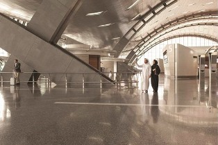 مطار حمد الدولي يشهد انطلاق قطار المسافرين غداً