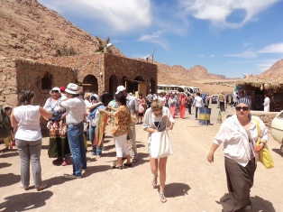 سانت كاترين تستقبل 986 سائحا من مختلف الجنسيات خلال يوم واحد