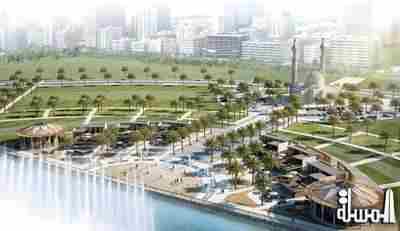 بدء العمل في نافورة الشارقة بواجهة المجاز المائية وتشغيلها للجمهور نوفمبر المقبل