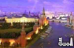 معالم أبوظبى السياحية تستقطب الزوار خلال معرض الدولفين الذهبي بموسكو