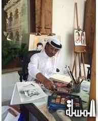 الرسم الحر بسوق (واقف) القطري واجهة فنية استعراضية لجذب السياح