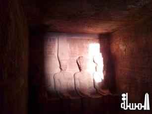 يتابعه الملايين ويشاركه الألاف داخل معبده بأبو سمبل ..رمسيس الثانى يحتفل اليوم بعيد جلوسه على عرش مصر