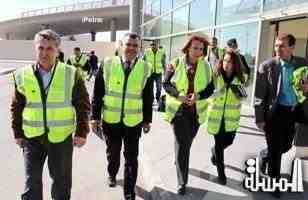 وزيرة النقل تتفقد المرحلة الثانية من مشروع توسعة مطار الملكة علياء