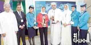 الطيران العماني الأفضل فى المنطقة عن فئتي درجة رجال الأعمال والسياحية