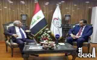 وزارة الثقافة الكوردية تبحث مع محافظ بغداد التعاون المشترك