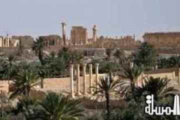 داعش يفجر معبد بعل شمين في تدمر الاثرية بسوريا