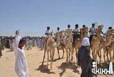 (الخرافى) تقيم أول مضمار لسباق الهجن بمدينة بورت غالب بمرسى علم