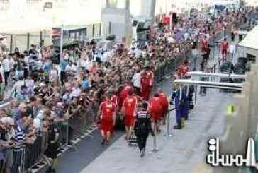 F1 FANS FROM AROUND THE WORLD GET UP CLOSE AND PERSONAL DURING PIT LANE WALK