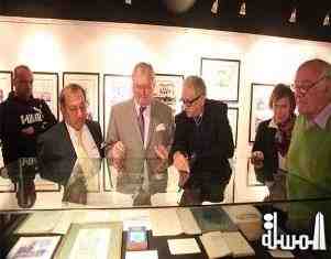 الامير هنريك زوج ملكة الدنمارك يزور معرض “الإسكندرية عبر العصور”