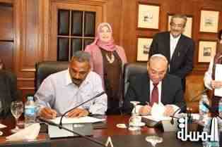 إيجوث و سيف للأعمال النهرية يوقعان عقد لإيجار وتطوير المركب العائم (أوبال)