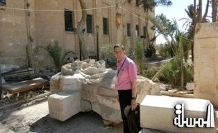 المركز الإقليمي العربي للتراث العالمي يشارك في إعادة تأهيل تدمر الاثرية