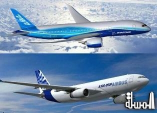 أيرباص تسعى للتفوق على منافستها بوينج في عدد الطائرات بحلول 2020