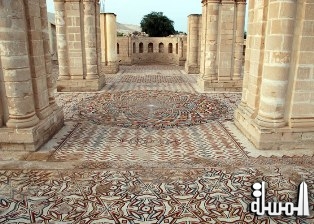 السياحة تضع لمساتها الأخيرة لإزاحة الستار عن إحدى أكبر لوحات الفسيفساء في أريحا