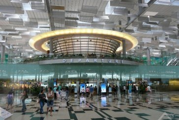 5.7 % نسبة ارتفاع حركة المسافرين بمطار سنغافورة الدولي
