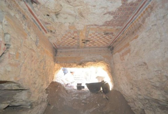 اكتشاف مقبرة جديدة للكاتب الملكى فى عصر الرعامسة