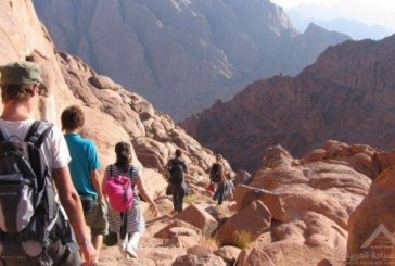 سانت كاترين تجذب السياح رغم انخفاض درجات الحرارة