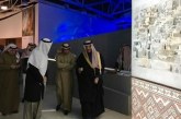 سلطان بن سلمان يتفقد واحة السياحة والتراث الوطنى بمقر مهرجان الجنادرية