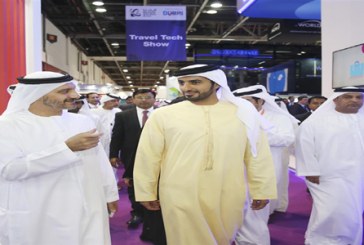 النعيمي يزور معرض السفر العربي ويحضر توقيع مذكرة تفاهم مع هيئة الصحة وفندق ذا ريتريت