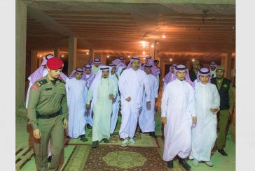 أمير منطقة الباحة يدعو المستثمرين المشاركة فى بناء الوحدات الفندقية خلال زيارته مشروع قرية العويفي السياحية