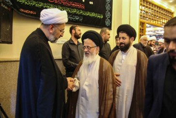 بالصور: مؤسسة آل البيت لإحياء التراث تحيي ذكرى استشهاد الامام السجاد بمشاركة أساتذة الحوزة العلمية