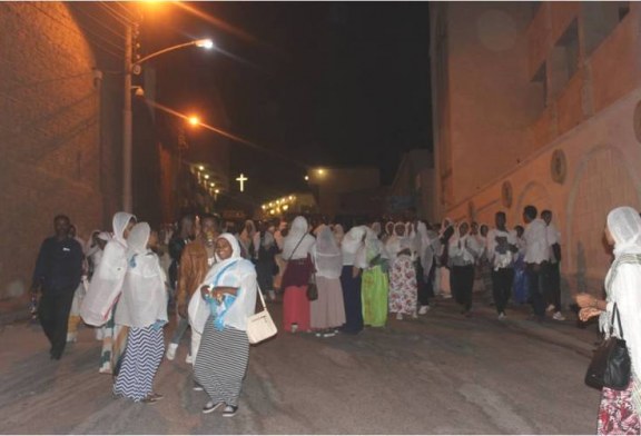 مئات السياح الاثيوبيين فى زيارة لمسار العائلة المقدسة بأسيوط