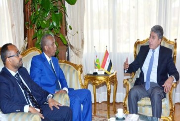 بحث أوجه التعاون بين مصر وجيبوتى فى مجالات الطيران المدنى