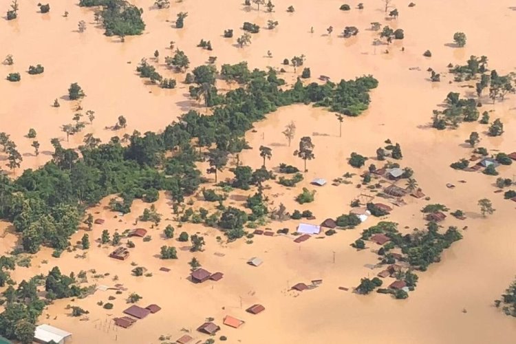 كارثة في لاوس وفقدان مئات الاشخاص إثر انهيار سد لتوليد الطاقة الكهربائية