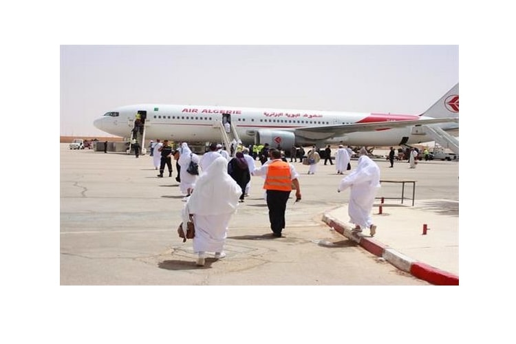 مغادرة أول فوج من حجاج جنوب الجزائر نحو السعودية