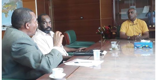 رئيس السياحة الليبية يناقش آليات تنظيم مهرجان جرمه السياحي مع اللجنة العليا للحدث